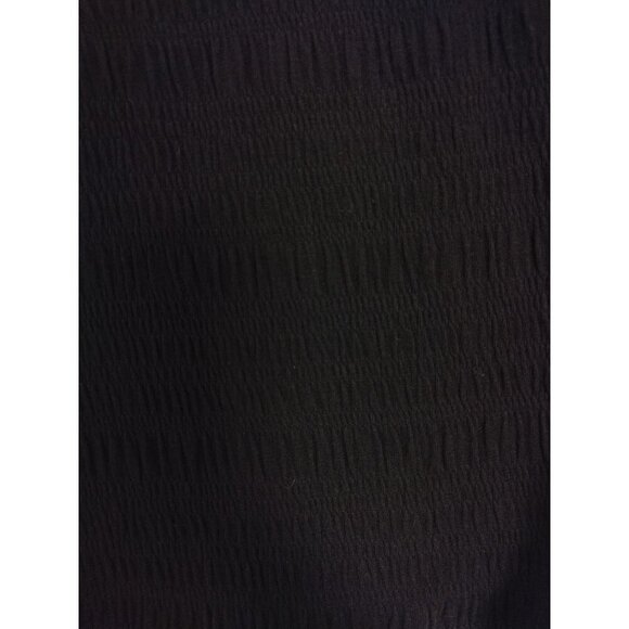 A New Day, Blouse with short sleeves, pullover style, for women size S, Black - Picture 3 of 6